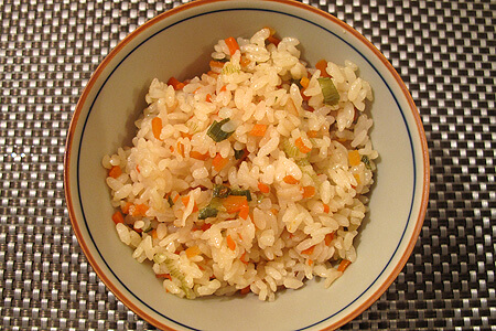 にんじんの韓国風ごはん