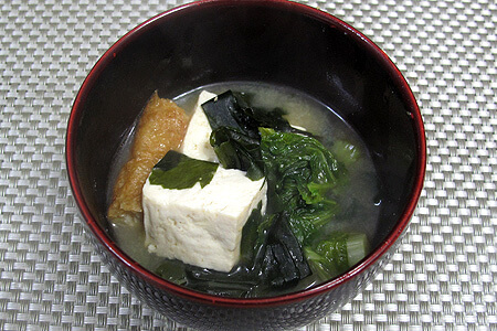 ミレー、味噌汁