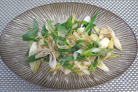 ミレー、長ネギと味噌ゴマ