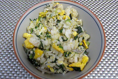 大根葉チャーハン