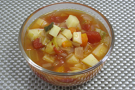 具だくさんミネストローネ