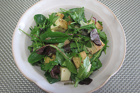 厚揚げとしいたけのマリネ