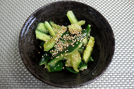 １分で出来る！美味しい胡瓜の一品