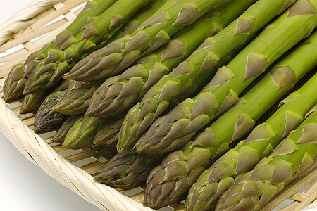 宅配したアスパラガスの保存方法