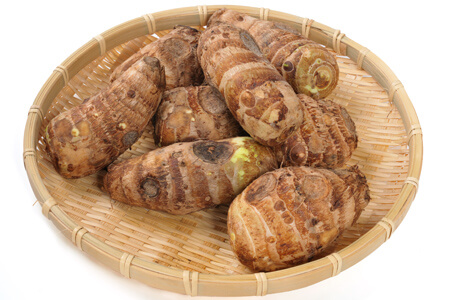 宅配した里芋の保存方法