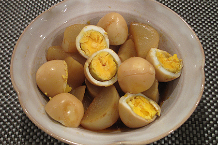 トロトロ大根と卵のこってり煮