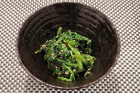 春菊のごまあえ