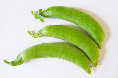 宅配したスナップえんどうの保存方法