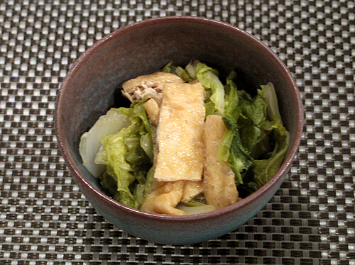 白菜のさっと煮